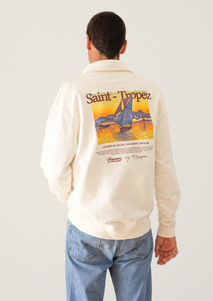 SAINT-TROPEZ POLO SWEATSHIRT