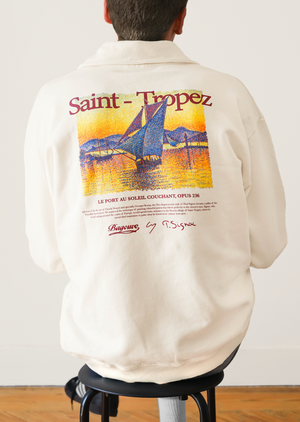 SAINT-TROPEZ POLO SWEATSHIRT