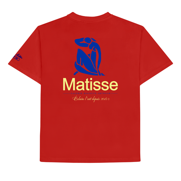 BLUE LADY T-SHIRT APPLE RED