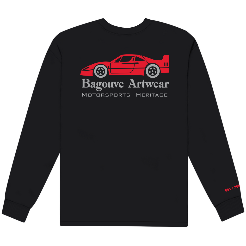 HERITAGE LONGSLEEVE T-SHIRT BLACK
