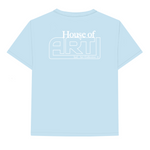 HOUSE LOGO T-SHIRT LIGHT BLUE