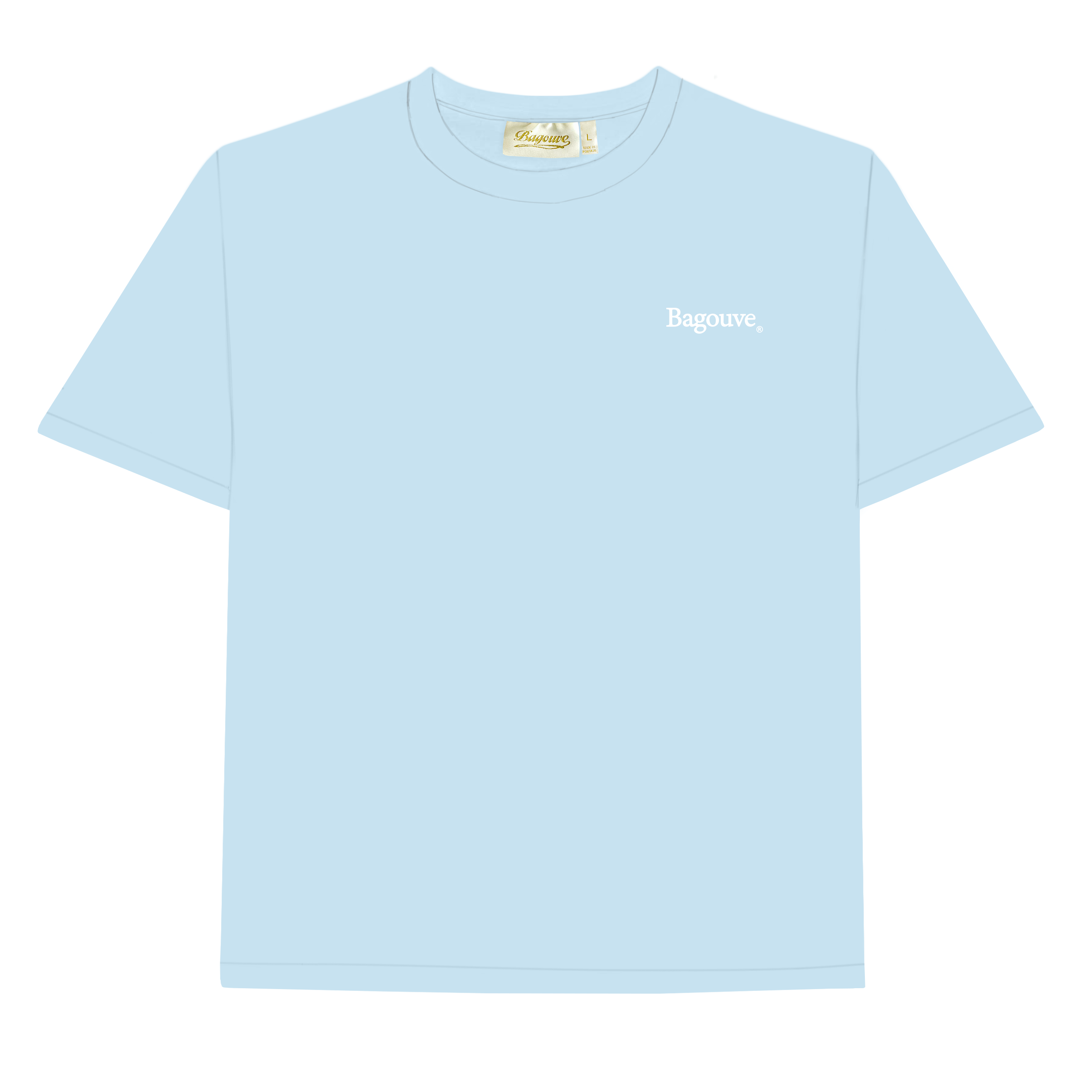 HOUSE LOGO T-SHIRT LIGHT BLUE