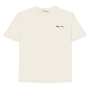 HOUSE LOGO T-SHIRT CREAM