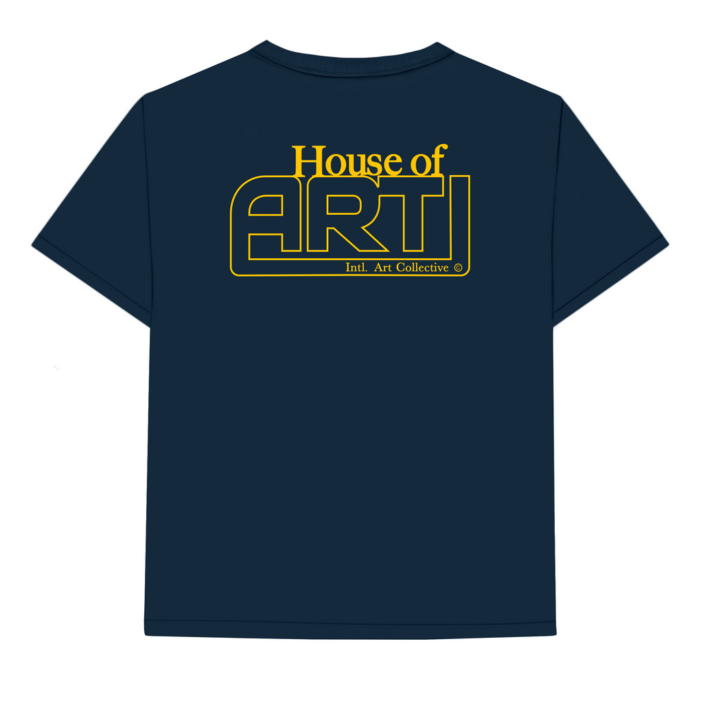 HOUSE LOGO T-SHIRT NAVY