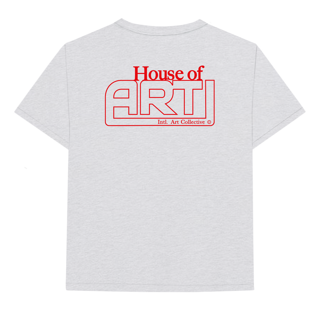 HOUSE LOGO T-SHIRT GREY
