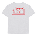 HOUSE LOGO T-SHIRT GREY