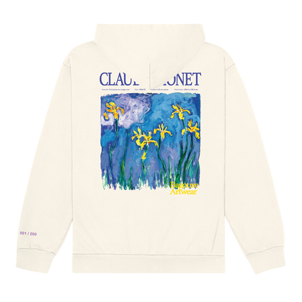 Iris Hoodie Bagouve Artwear Monet BAGOUVE
