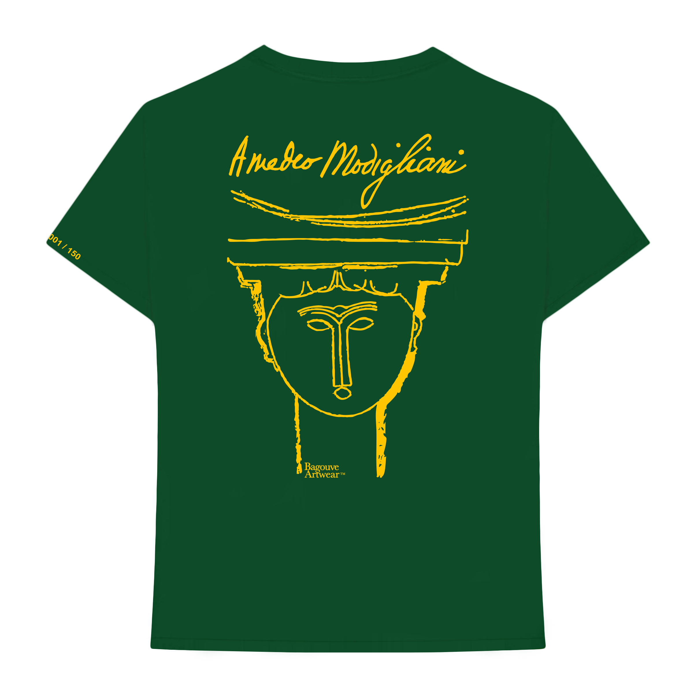 MODIGLIANI T-SHIRT GREEN