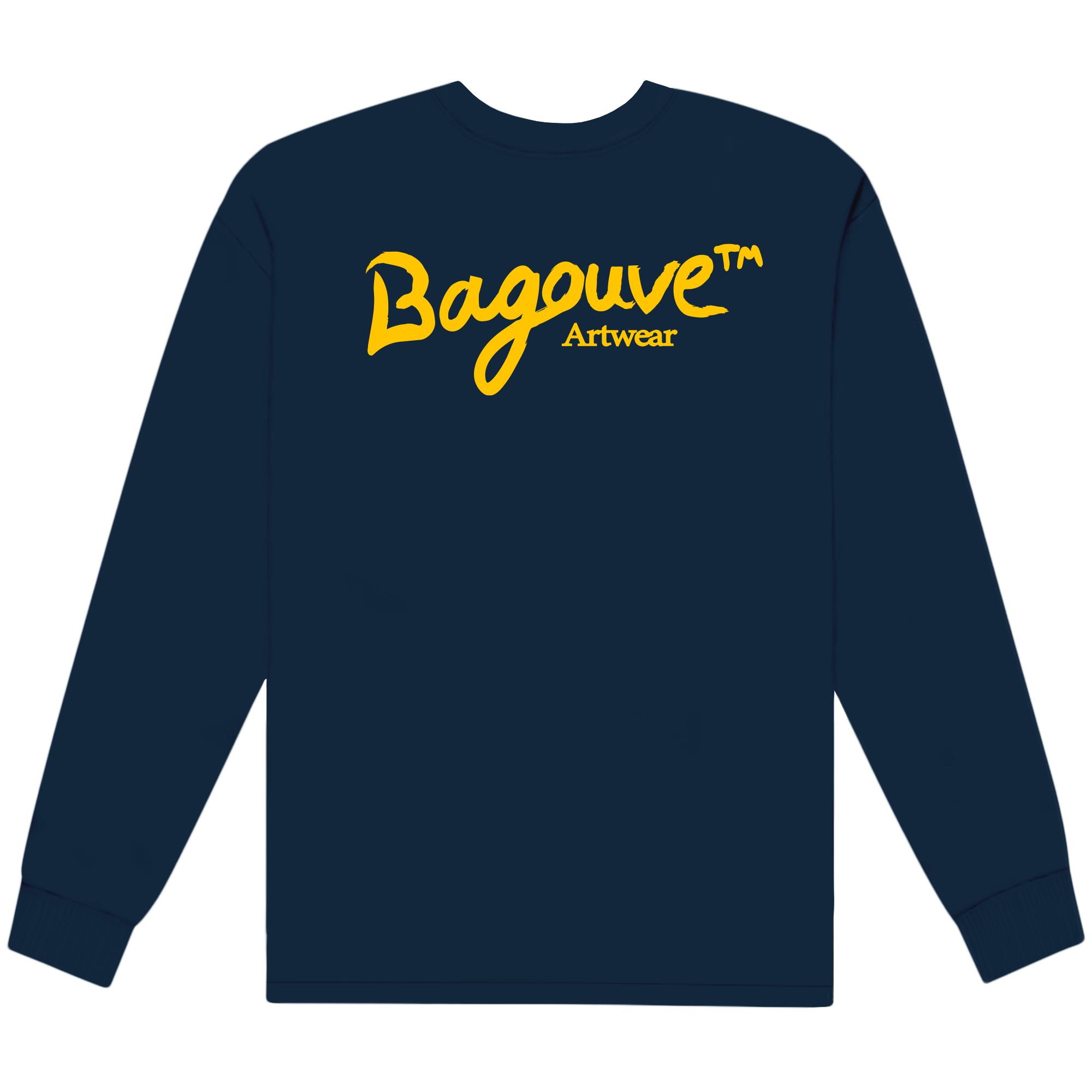 PAINTBRUSH NAVY LONGSLEEVE T-SHIRT