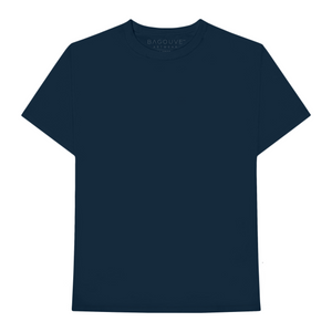 T shirt plain navy cheap blue