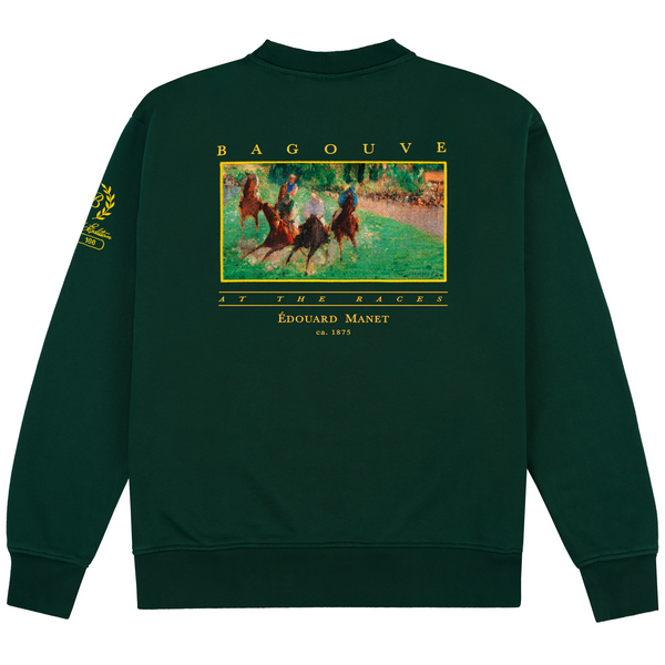 RACES SWEATSHIRT EVERGREEN