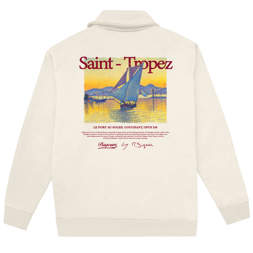 SAINT-TROPEZ POLO SWEATSHIRT