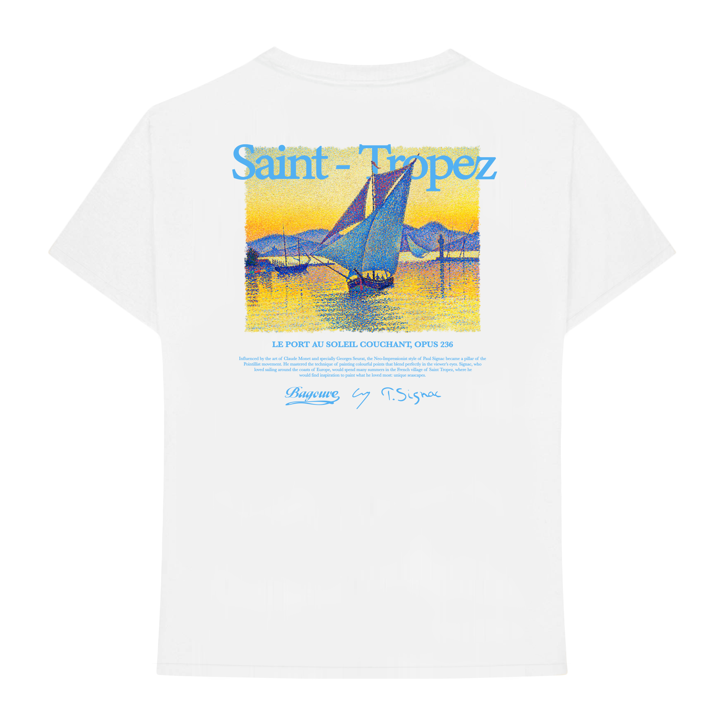 Mode SAINT-TROPEZ T-SHIRT | BAGOUVE ARTWEAR