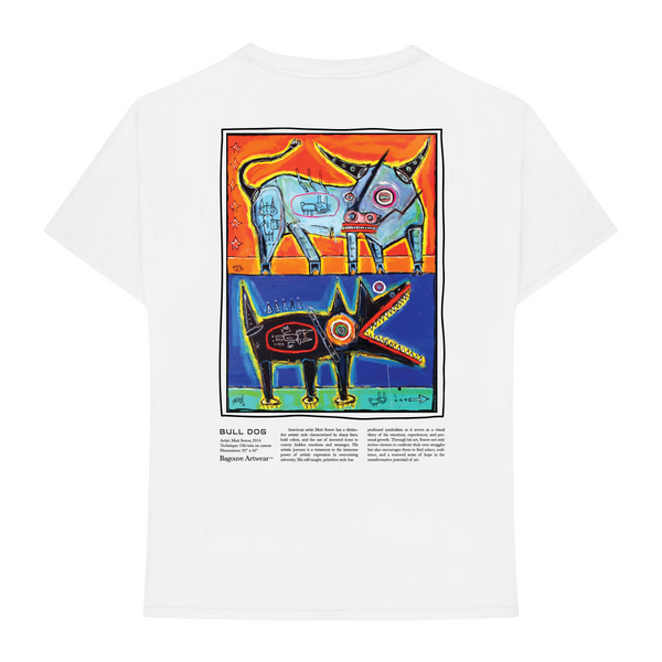 BULL DOG T-SHIRT | BAGOUVE ARTWEAR