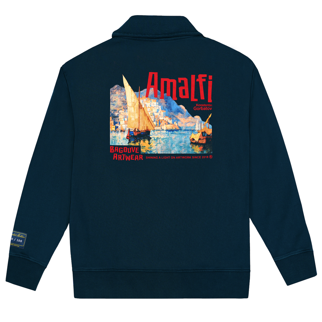 AMALFI POLO SWEATSHIRT