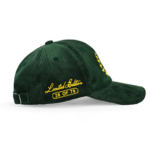 爆売り！ Bagouve Artwear - Crest Corduroy Hat Green, Unisex, Cotton – BAGOUVE 帽子