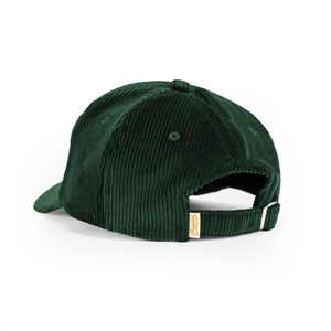 CREST CORDUROY HAT GREEN