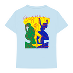 DANCE OF COLOURS T-SHIRT LIGHT BLUE