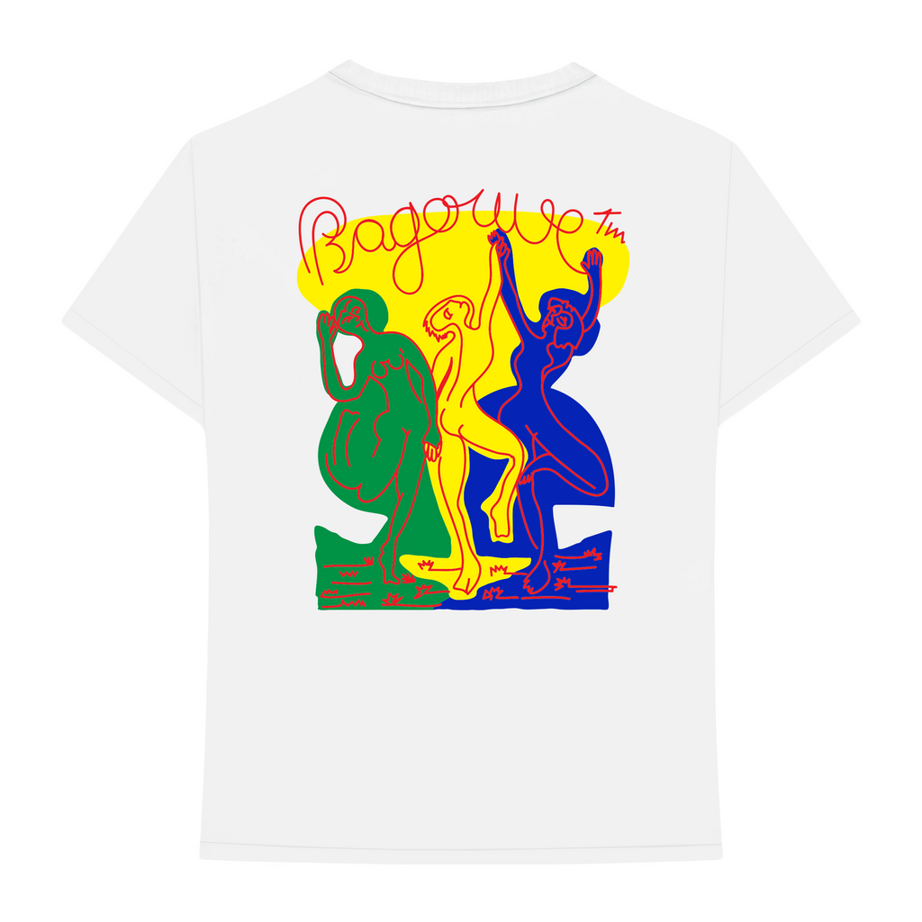 DANCE OF COLOURS T-SHIRT WHITE