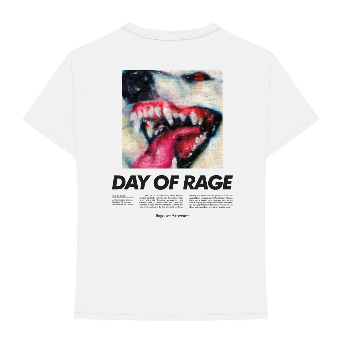 RAGE T-SHIRT | BAGOUVE ARTWEAR