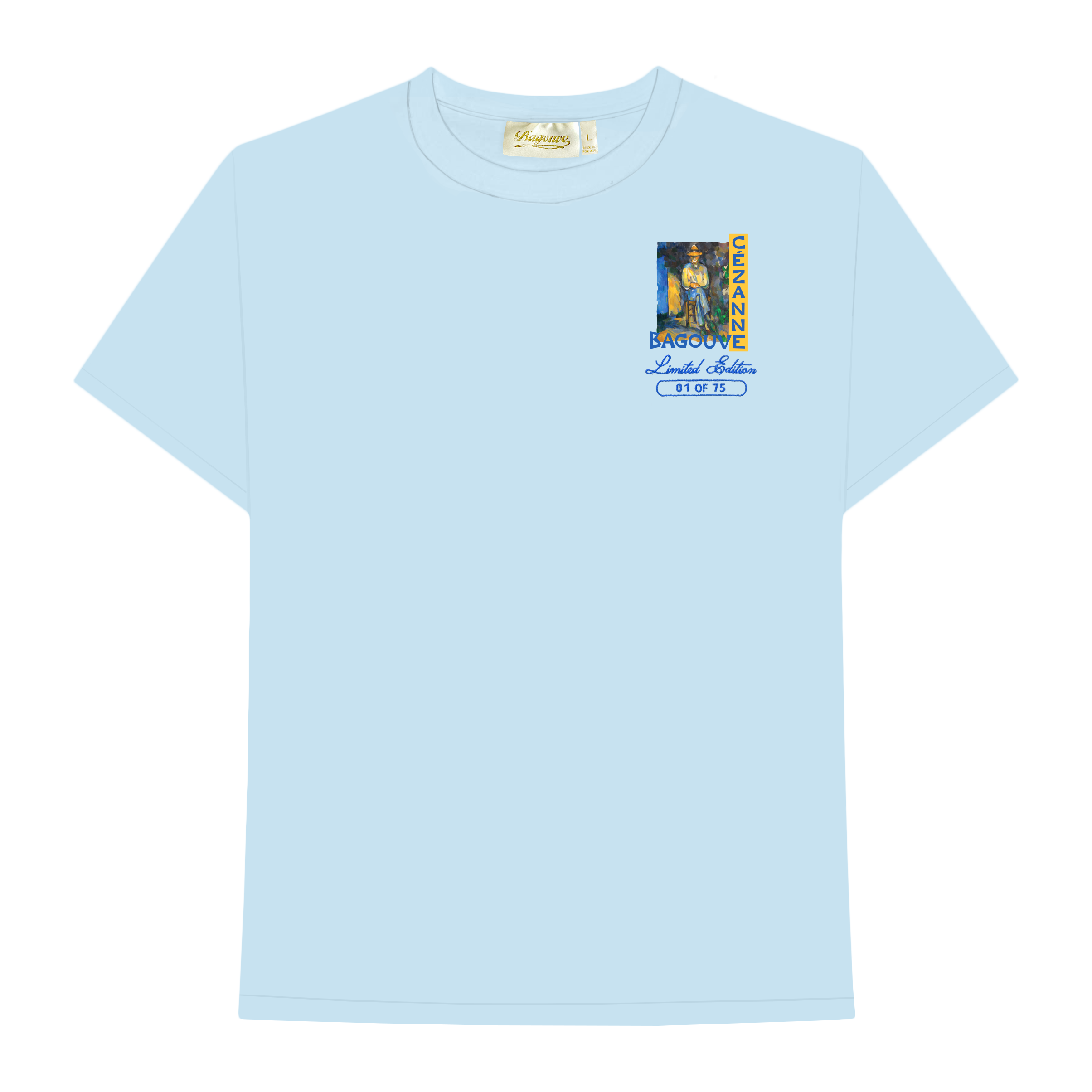 VALLIER T-SHIRT LIGHT BLUE