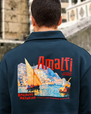 AMALFI POLO SWEATSHIRT