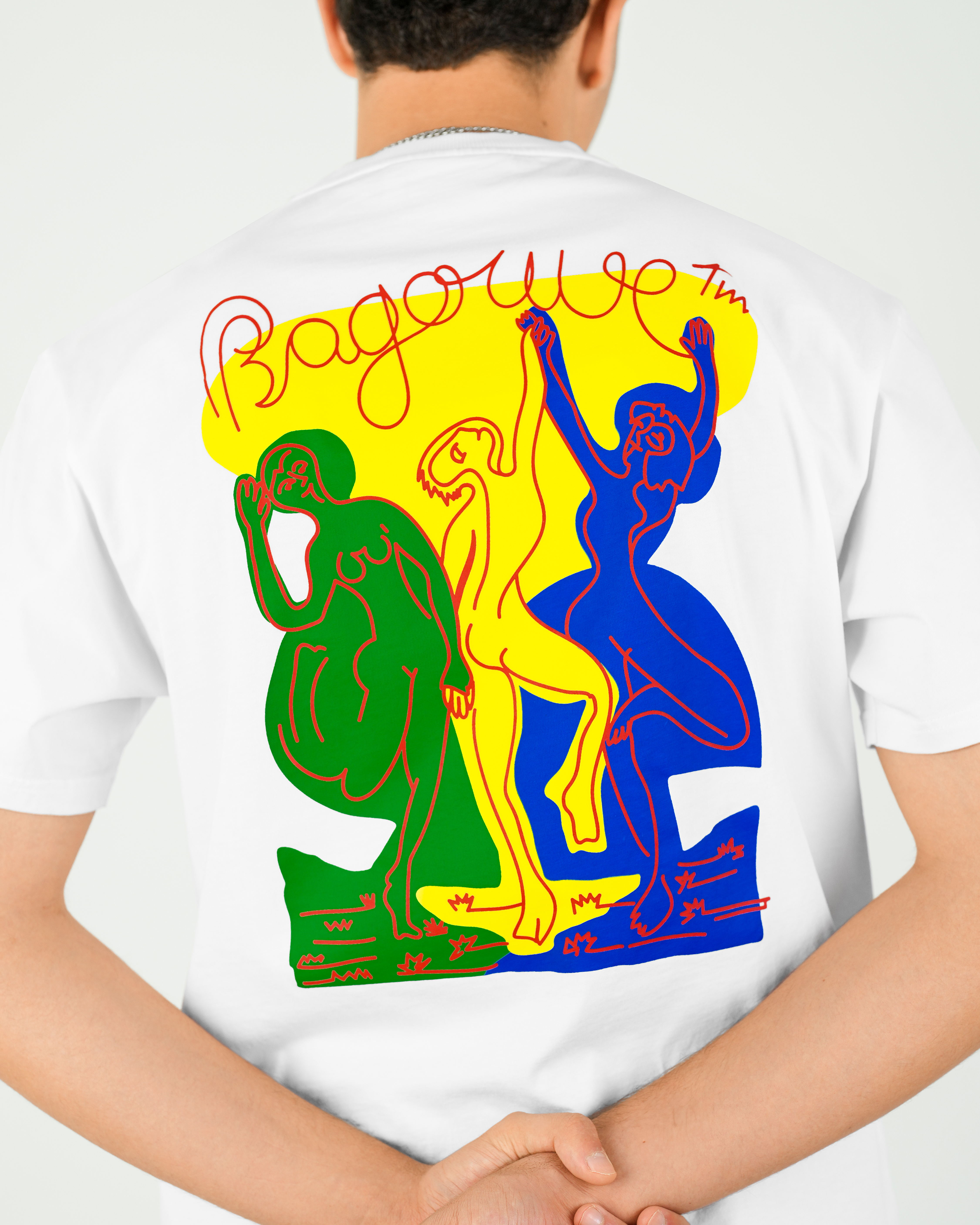 DANCE OF COLOURS T-SHIRT WHITE