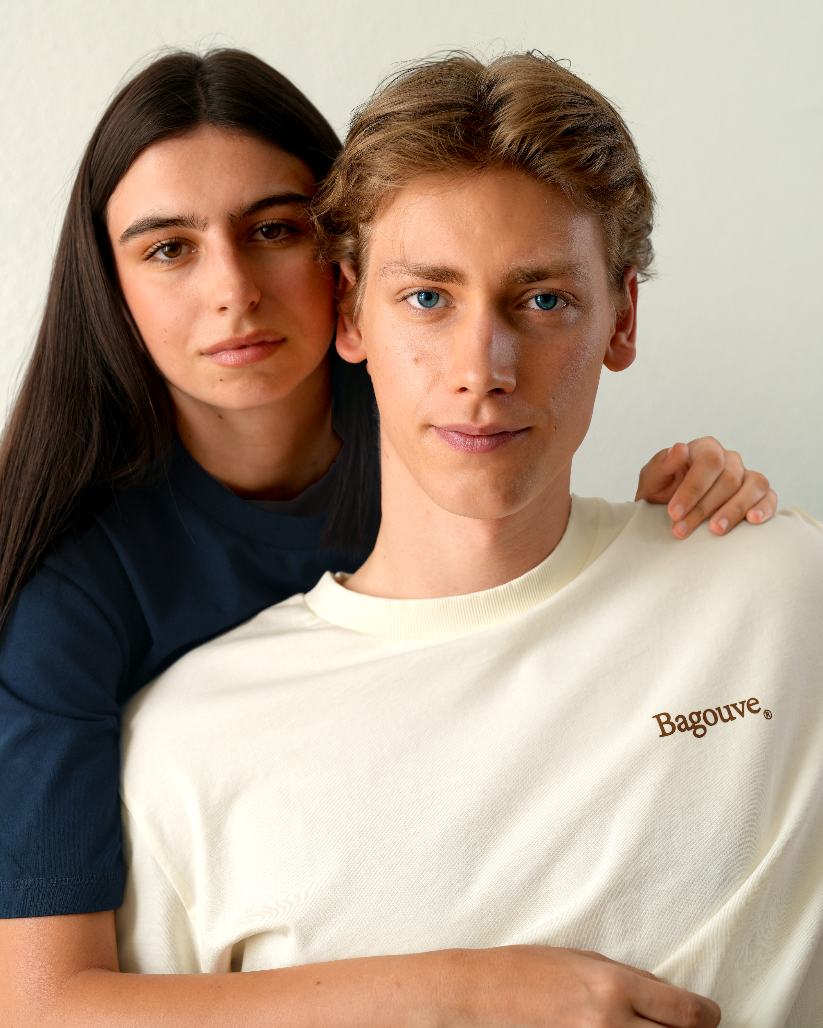 HOUSE LOGO T-SHIRT CREAM