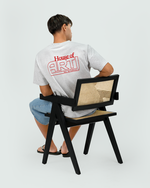HOUSE LOGO T-SHIRT GREY