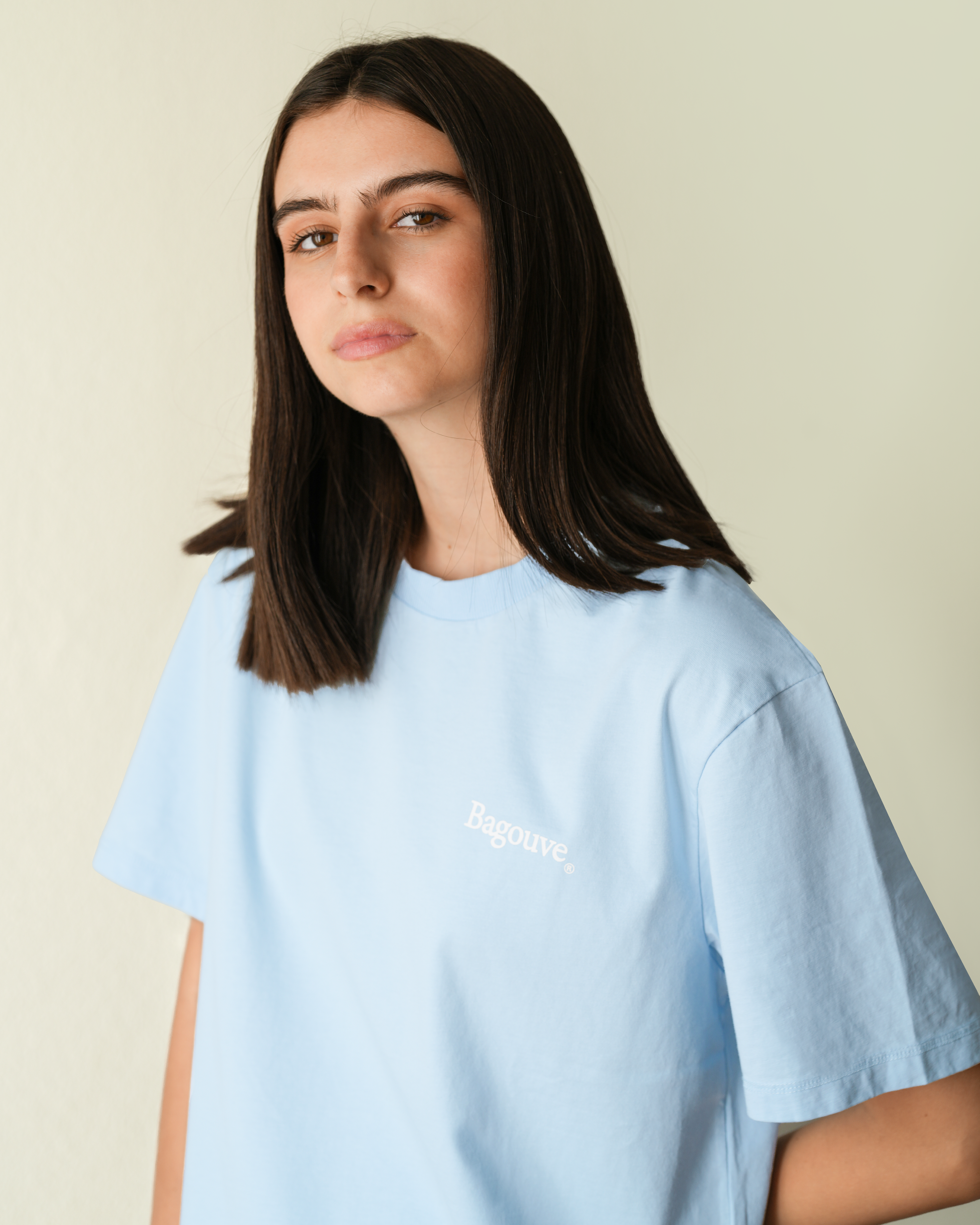 HOUSE LOGO T-SHIRT LIGHT BLUE