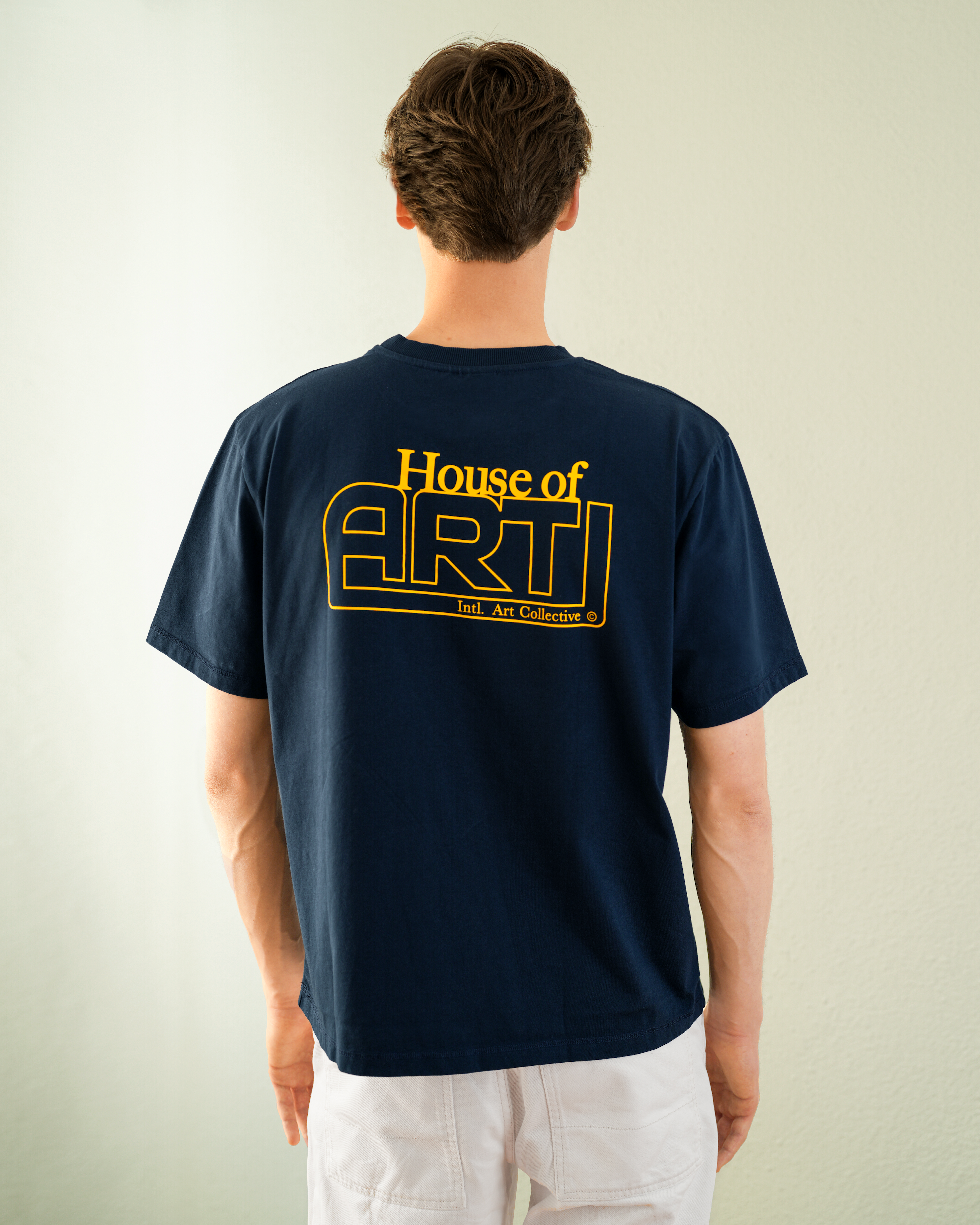 HOUSE LOGO T-SHIRT NAVY