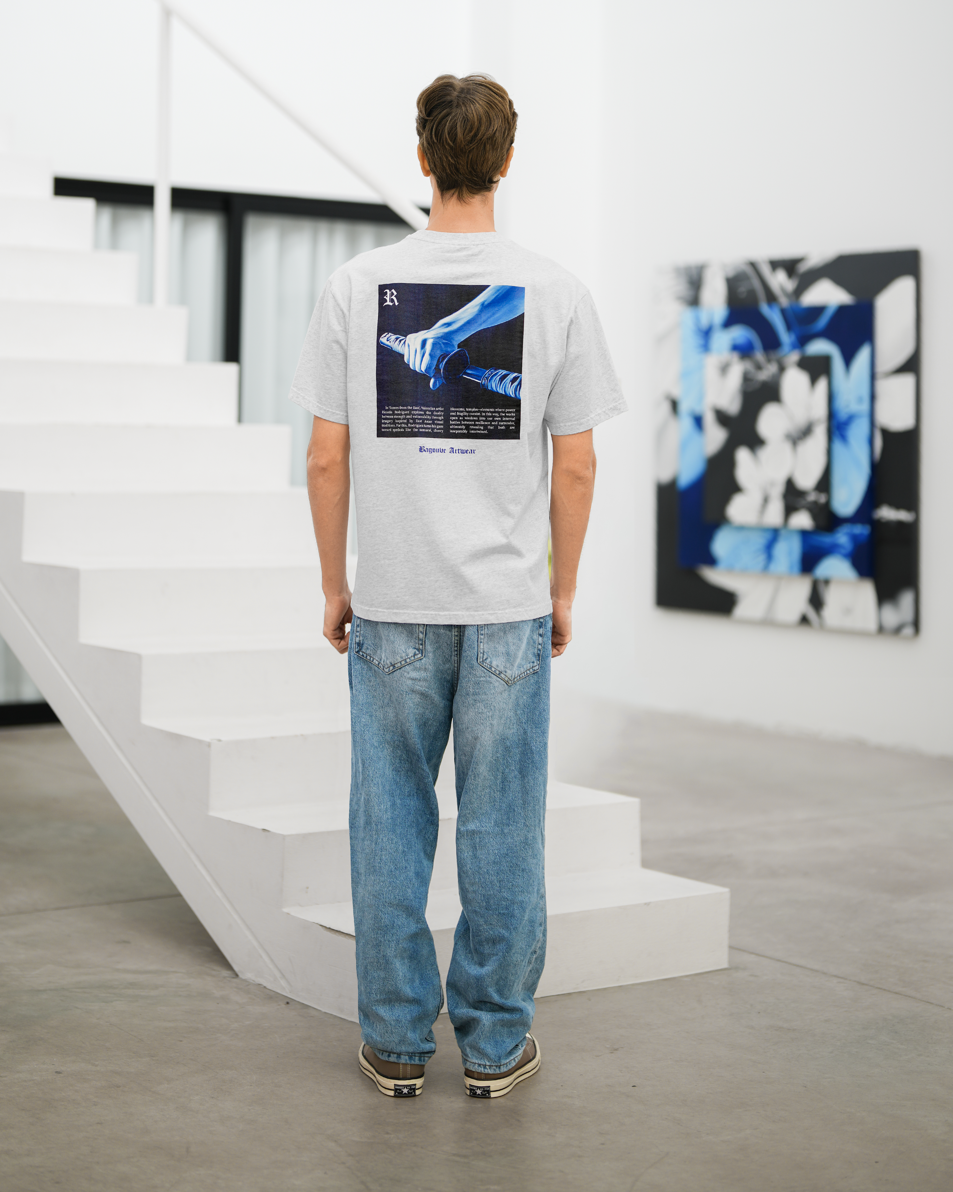 KATANA T-SHIRT LIGHT GREY