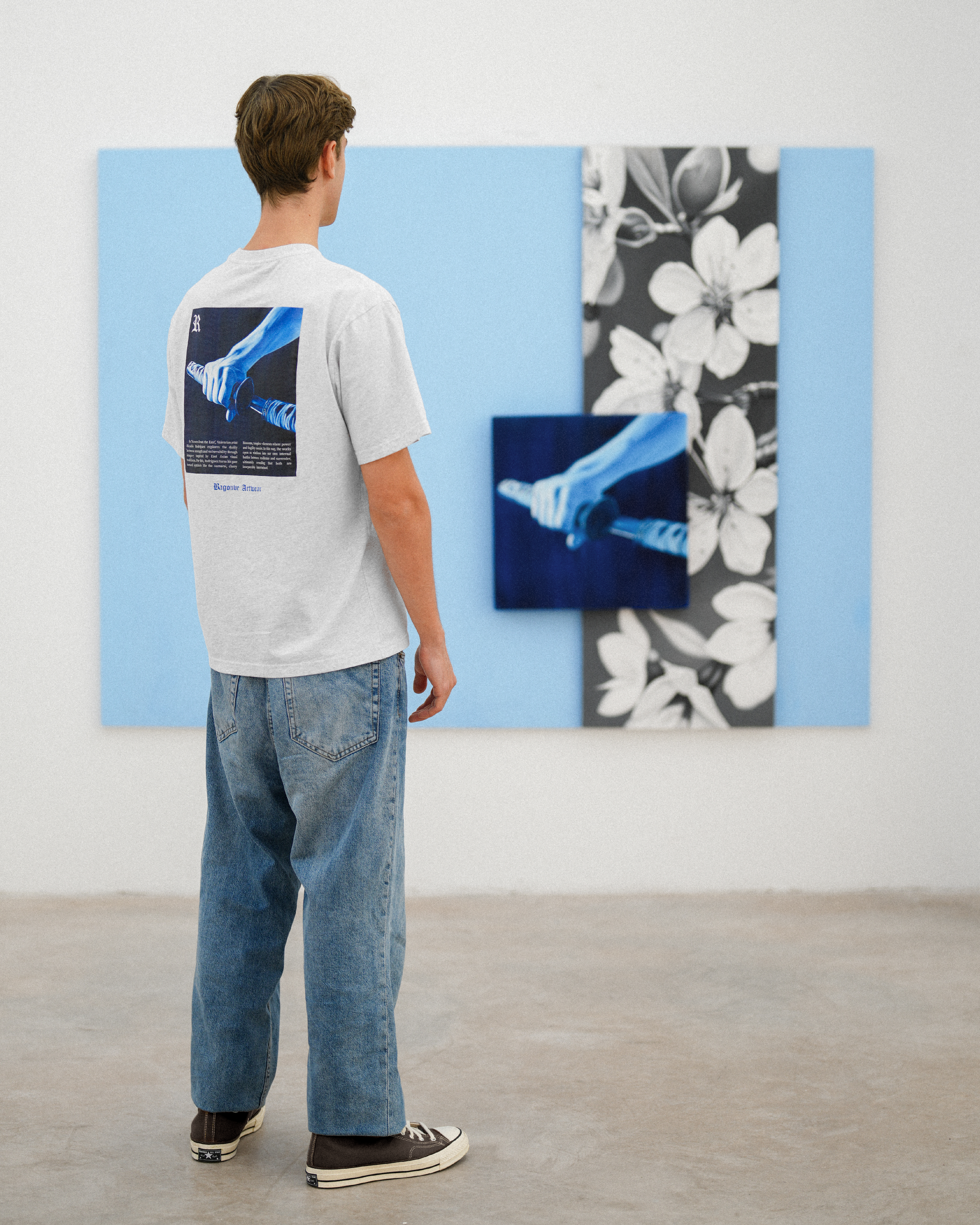 KATANA T-SHIRT LIGHT GREY