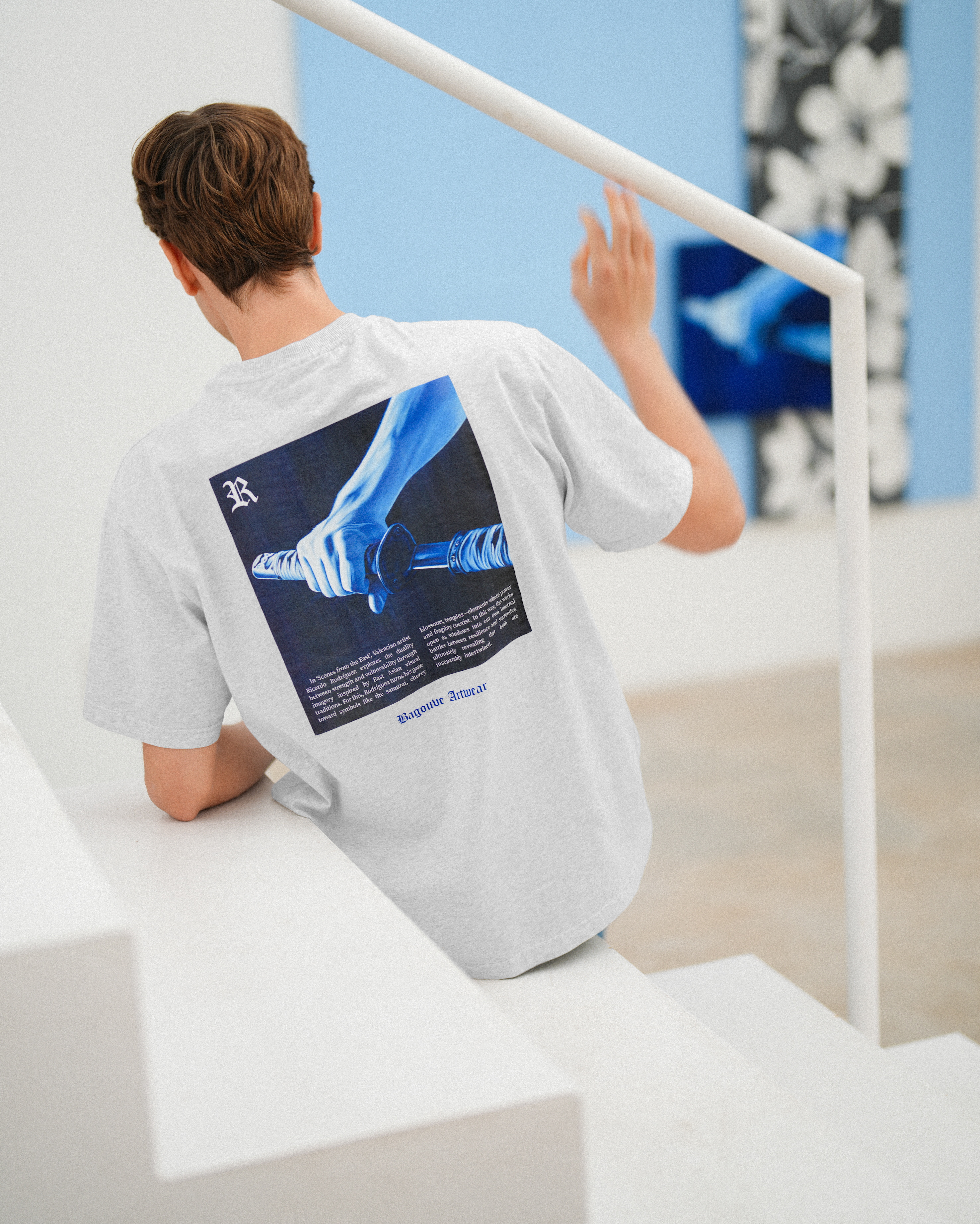 KATANA T-SHIRT LIGHT GREY