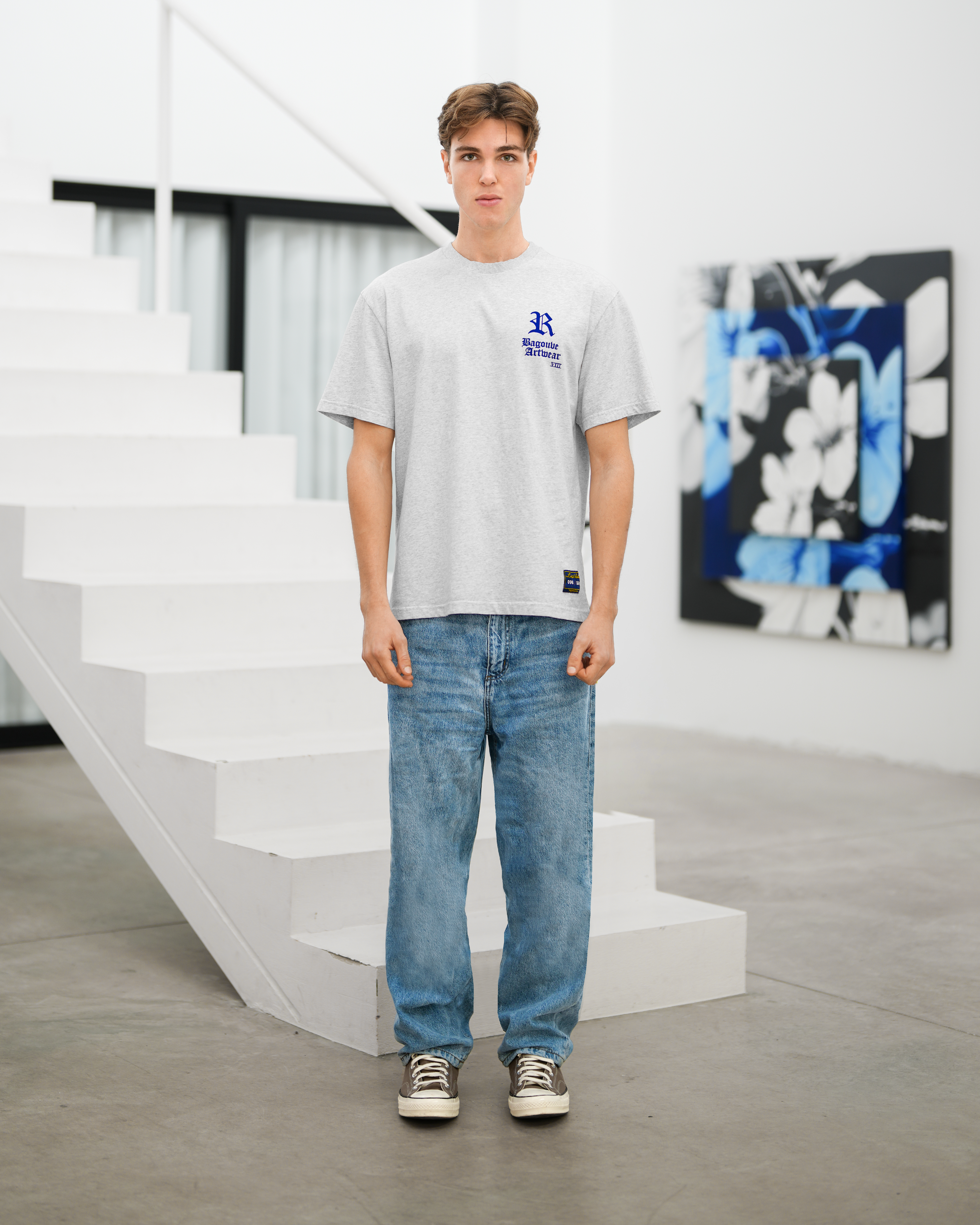 KATANA T-SHIRT LIGHT GREY