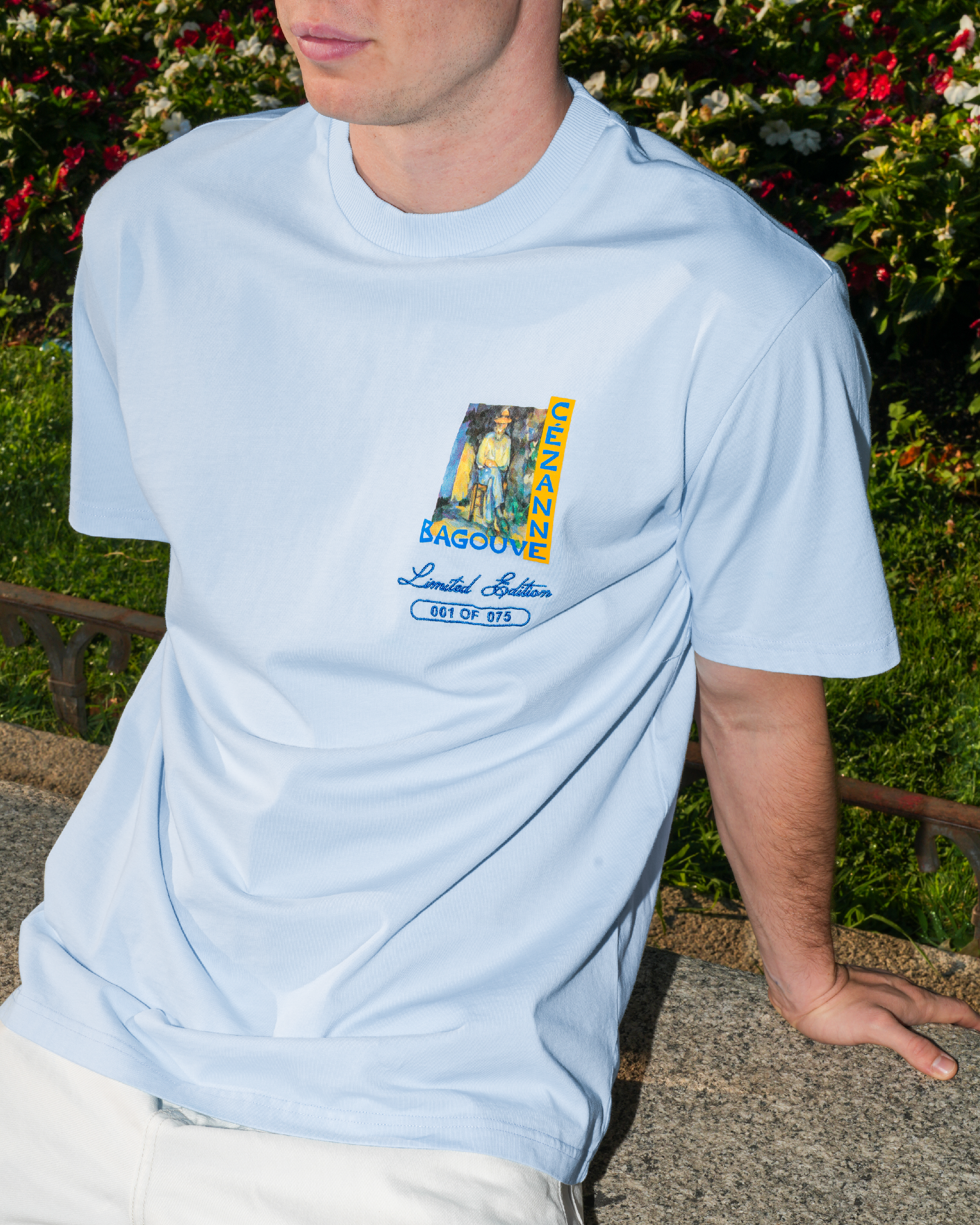 VALLIER T-SHIRT LIGHT BLUE