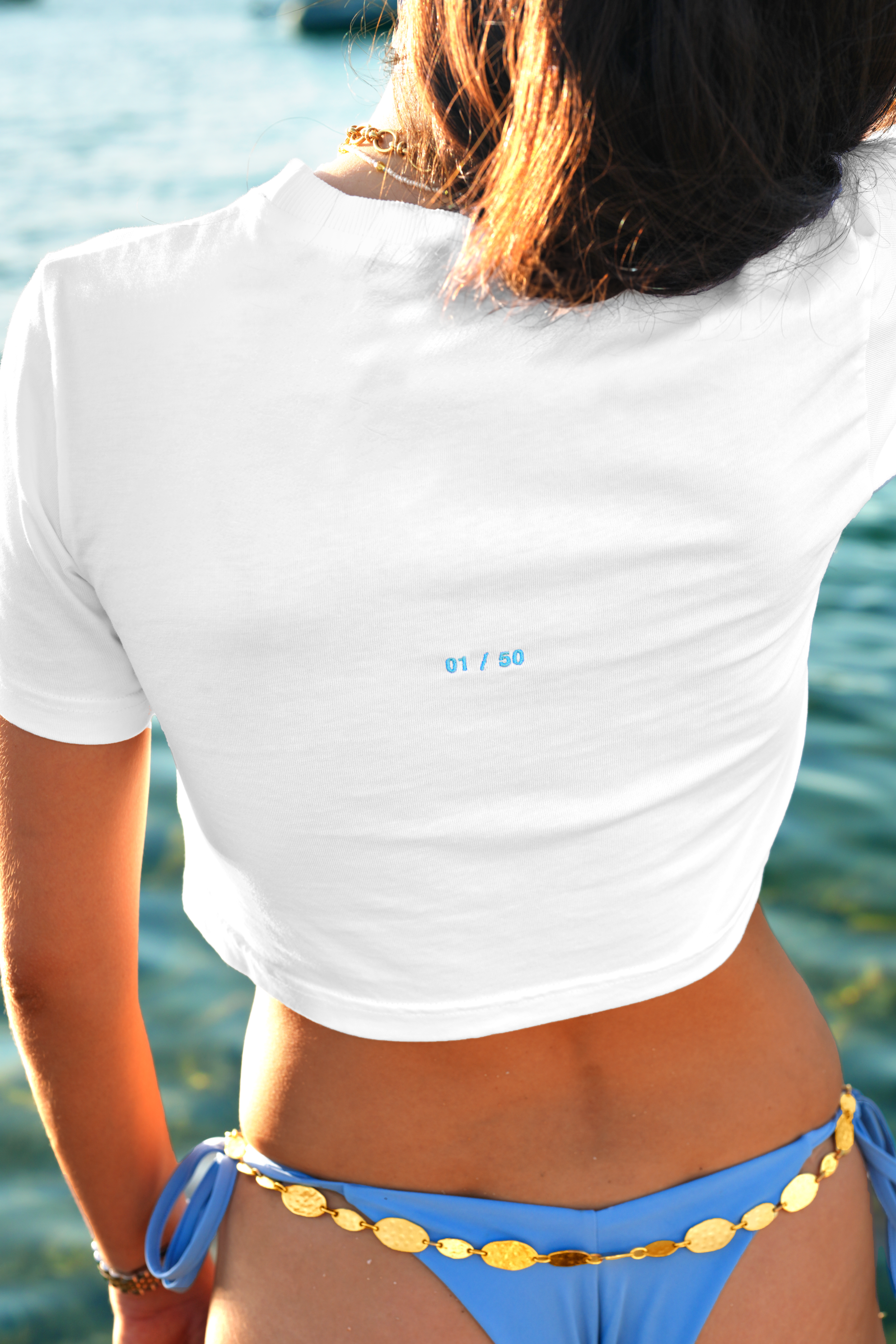 MINI CROPPED LOGO T-SHIRT