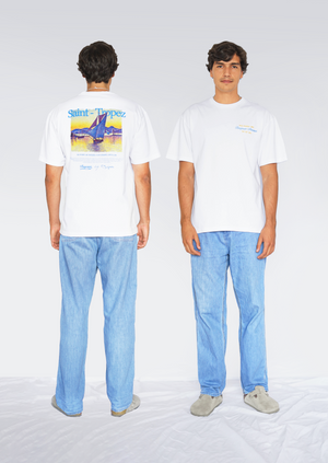 Saint laurent relaxed pocket t-shirt outlet