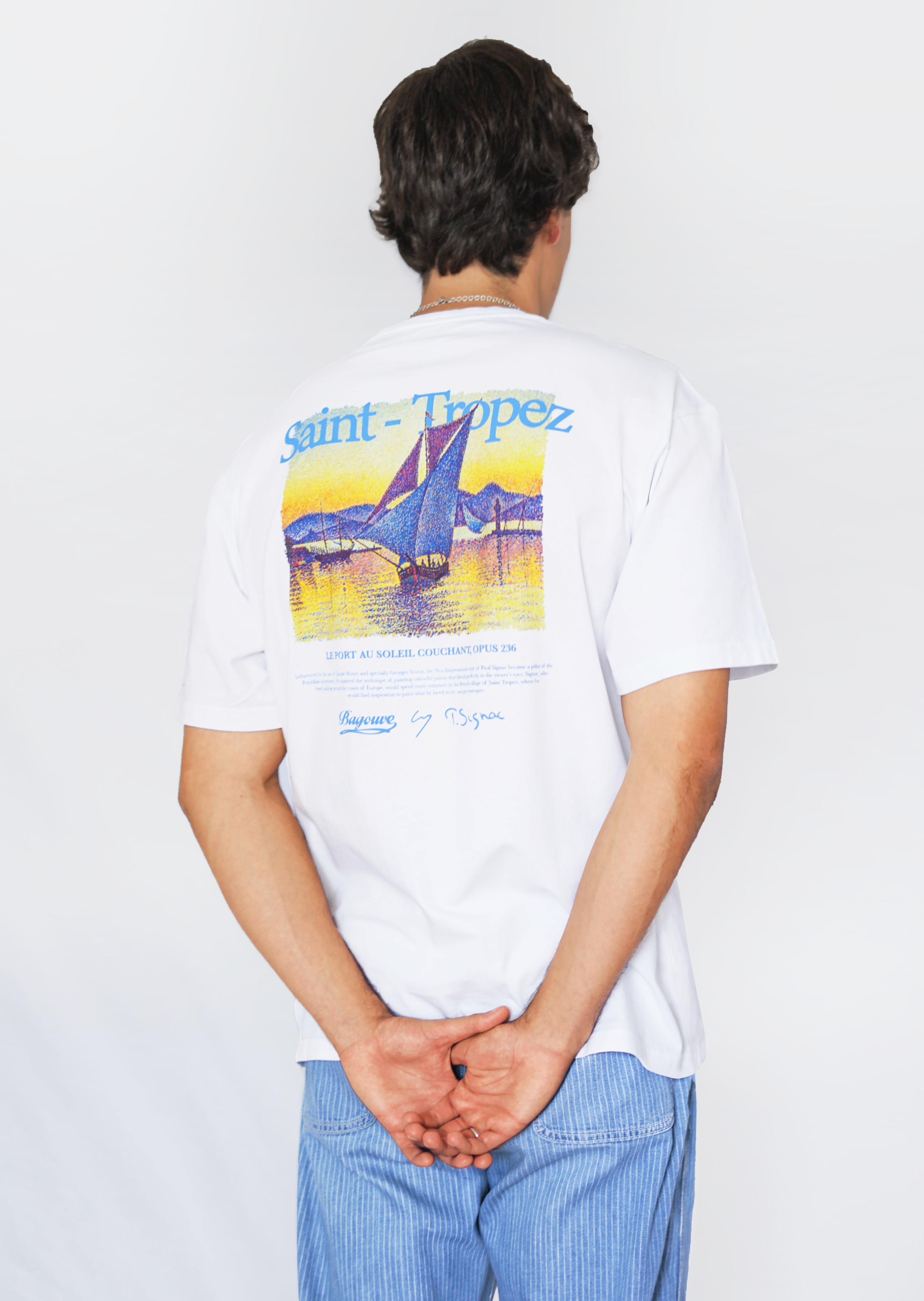 BAGOUVE ARTWEAR T-SHIRT SAINT-TROPEZ |