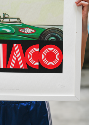 MONACO FINE ART PRINT