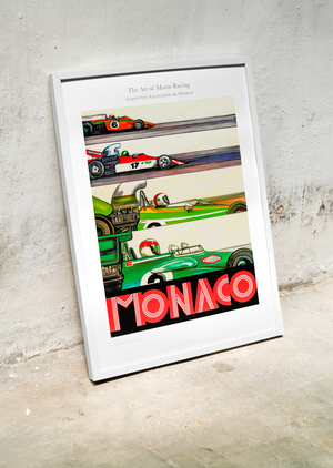 MONACO FINE ART PRINT