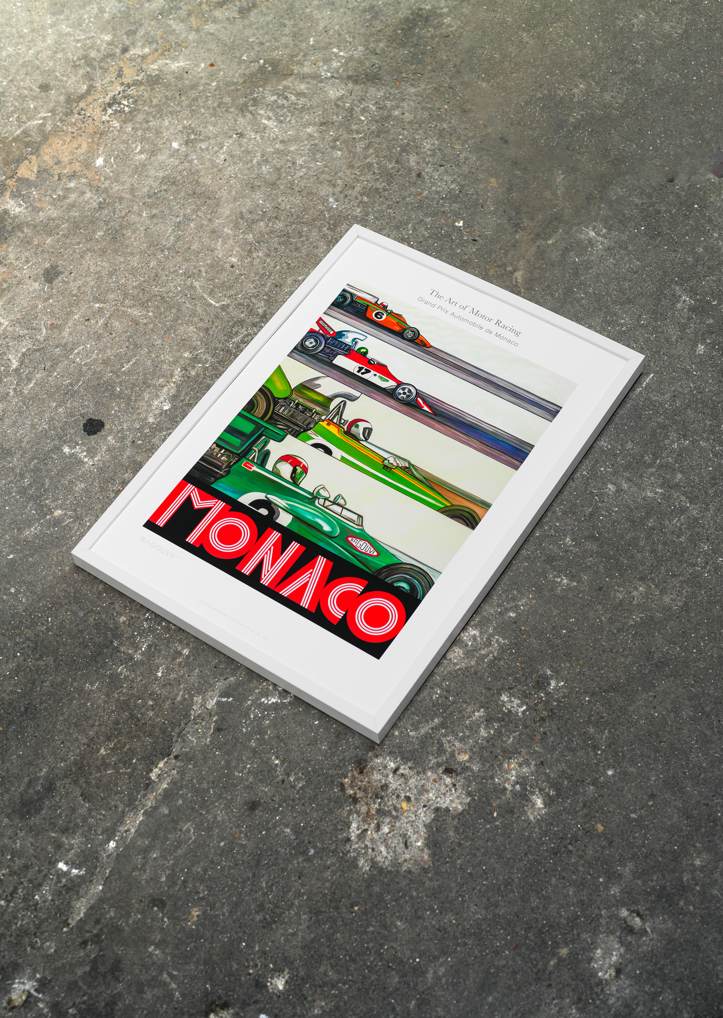 MONACO FINE ART PRINT