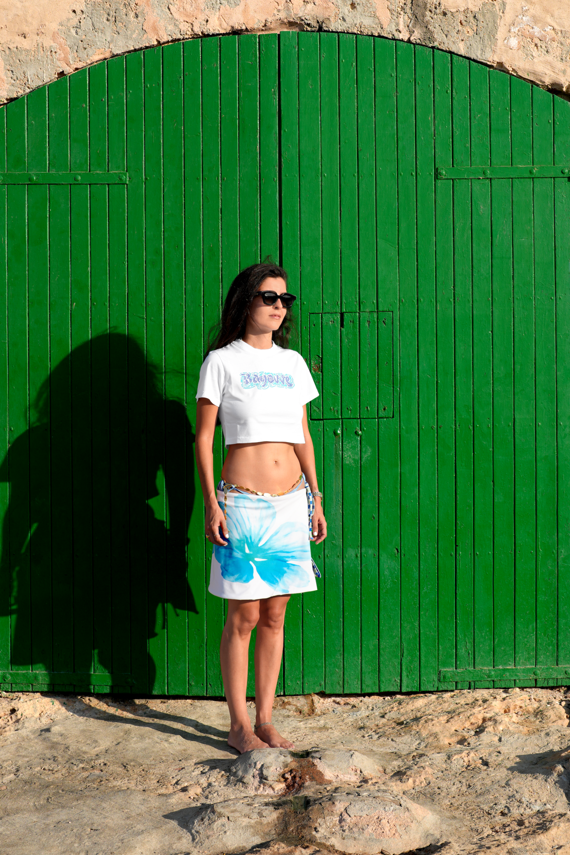 MINI CROPPED LOGO T-SHIRT