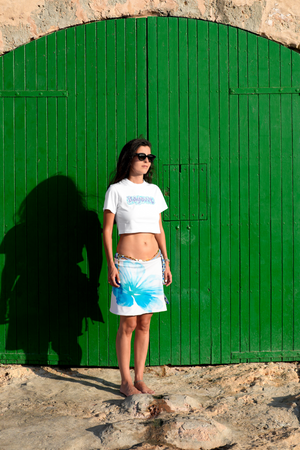 MINI CROPPED LOGO T-SHIRT