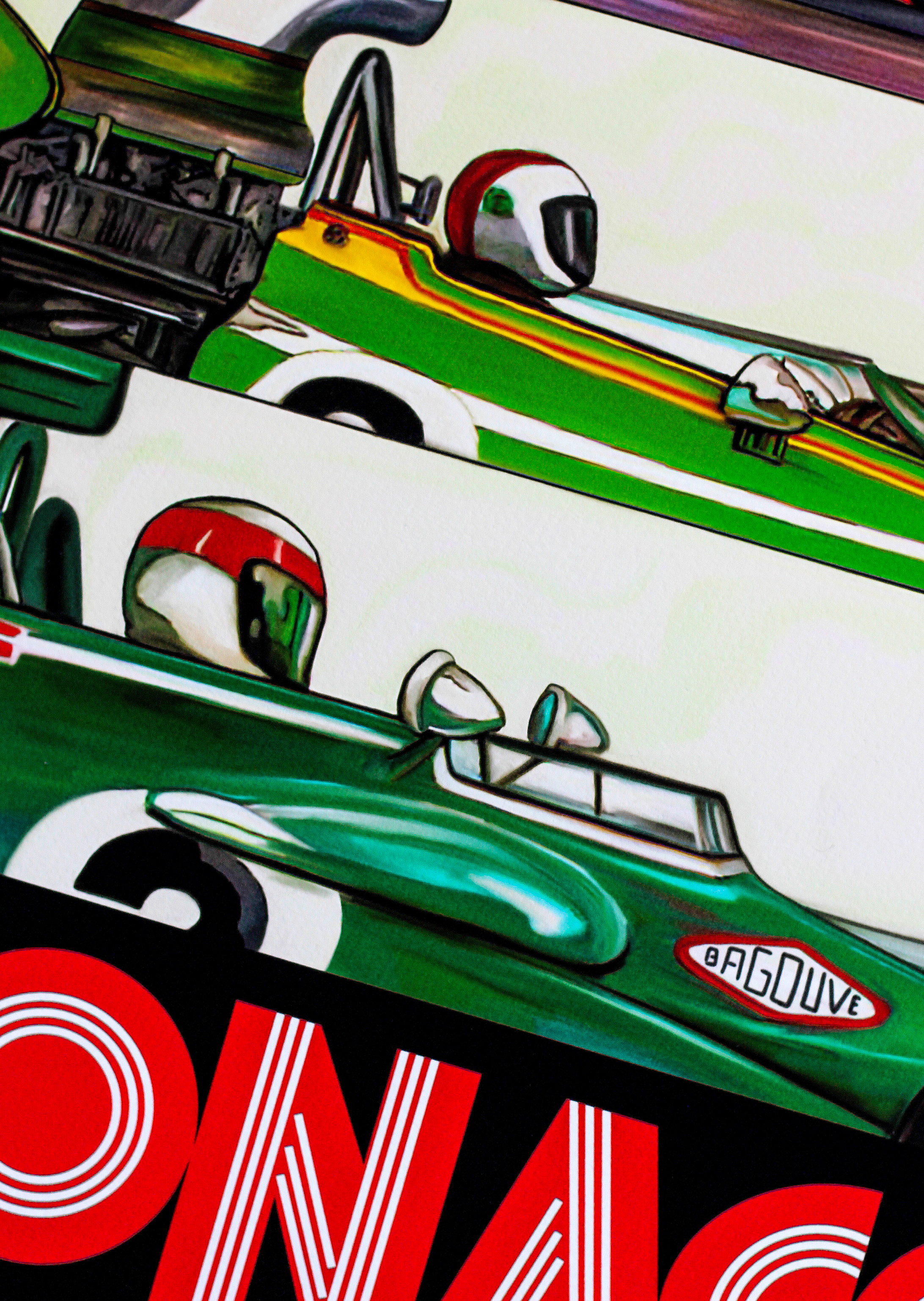 MONACO FINE ART PRINT