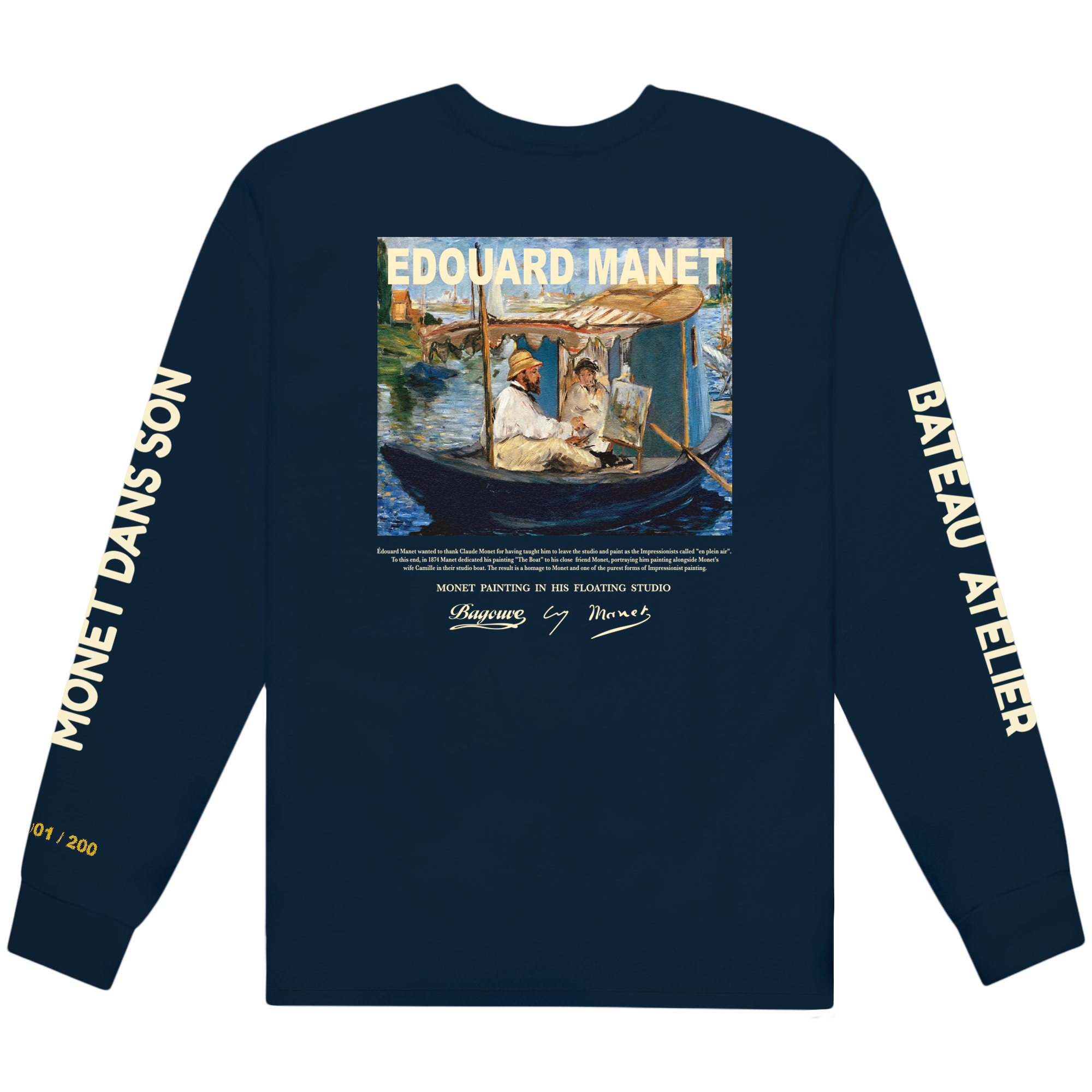 T-shirt blanc Bateau du Maire