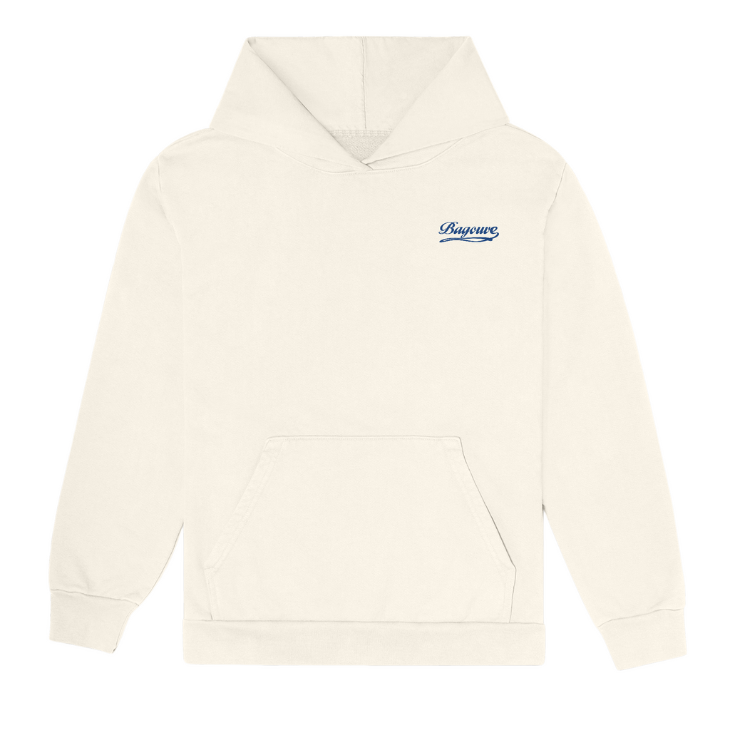 LOGO HOODIE IVORY