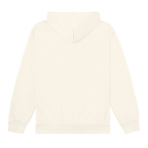 LOGO HOODIE IVORY