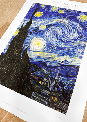 STARRY NIGHT FINE ART PRINT